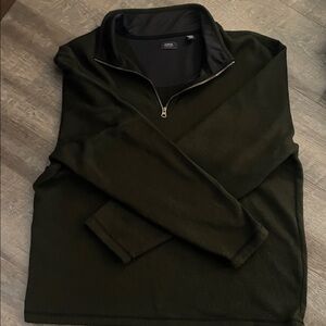 Arrow Men's Forest Green Zip-Up Sweater